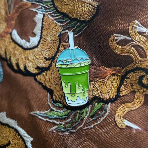Pin's Matcha Latte Glacé