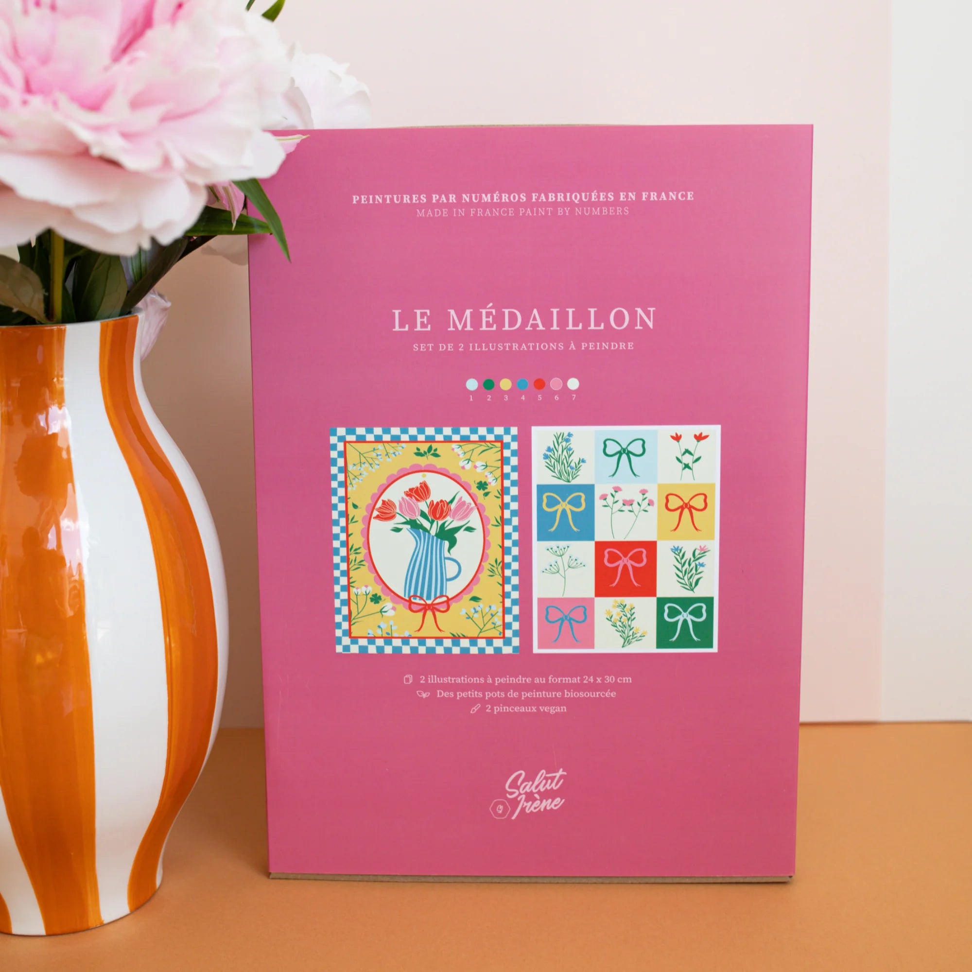 Coffret Peinture au Numéro Le Médaillon