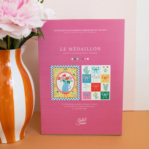 Coffret Peinture au Numéro Le Médaillon