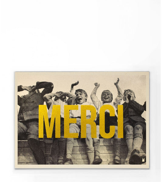Petite Affiche Merci