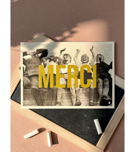 Petite Affiche Merci