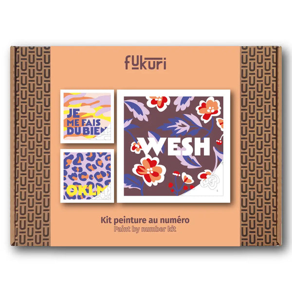 Kit Peinture au Numéro - Messages