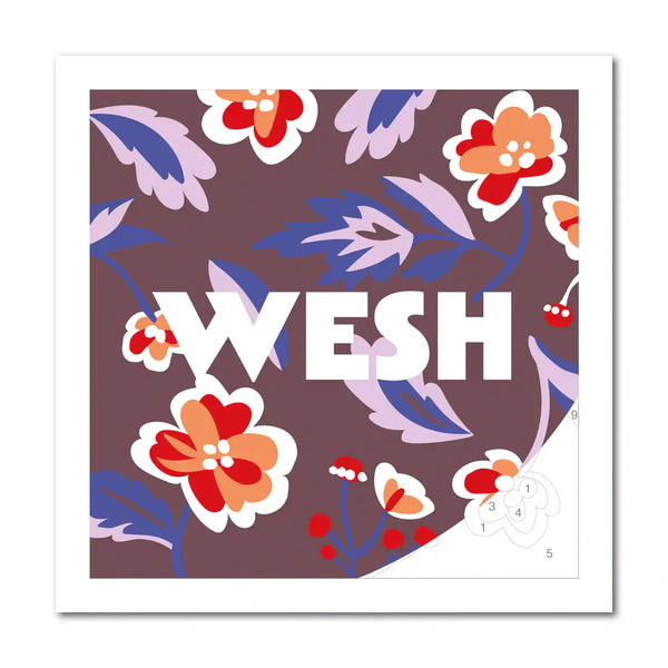 Kit Peinture au Numéro - Messages