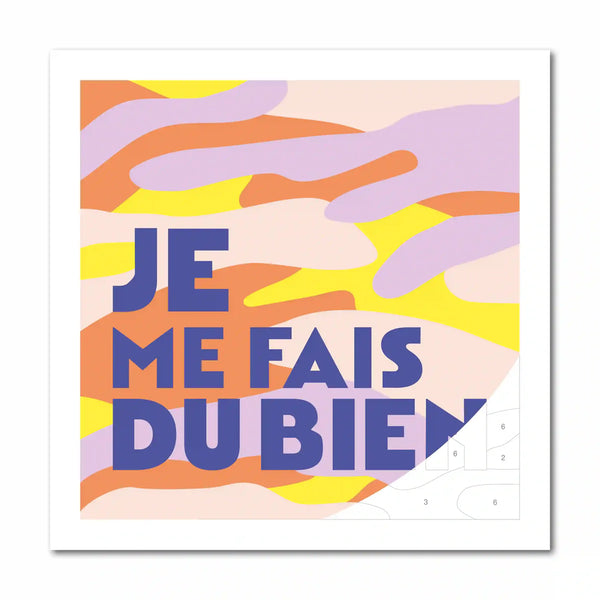 Kit Peinture au Numéro - Messages