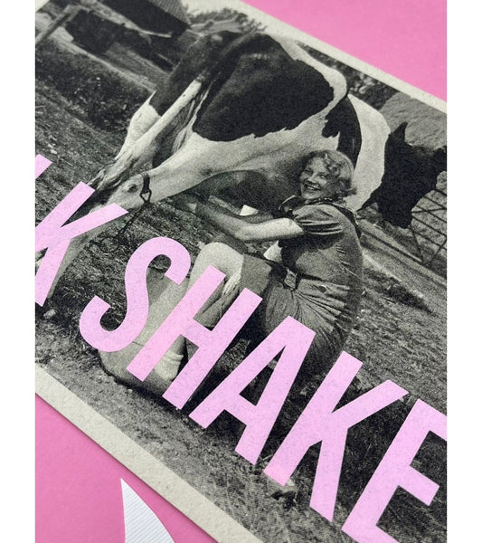 Petite Affiche Milkshake