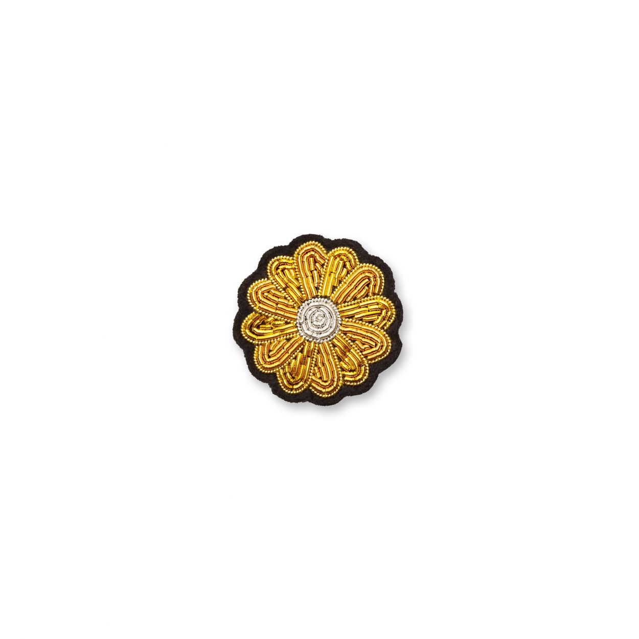 Broche Mini Marguerite Dorée