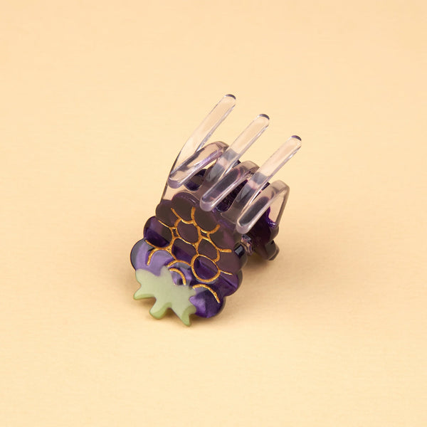 Mini-pince à cheveux Mûre