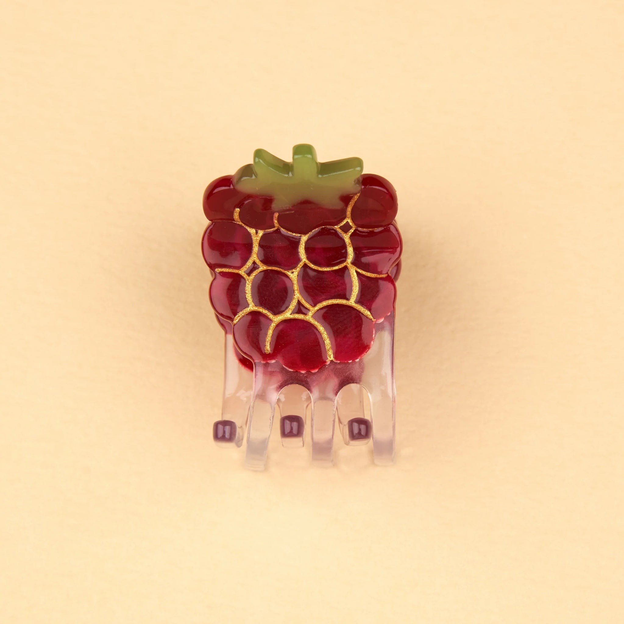 Mini-pince à cheveux Framboise