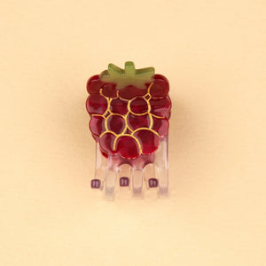 Mini-pince à cheveux Framboise