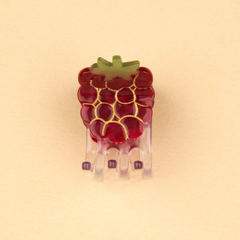 Mini-pince à cheveux Framboise