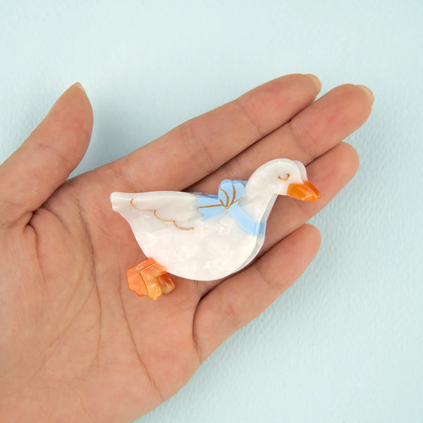 Mini-pince à cheveux Oie