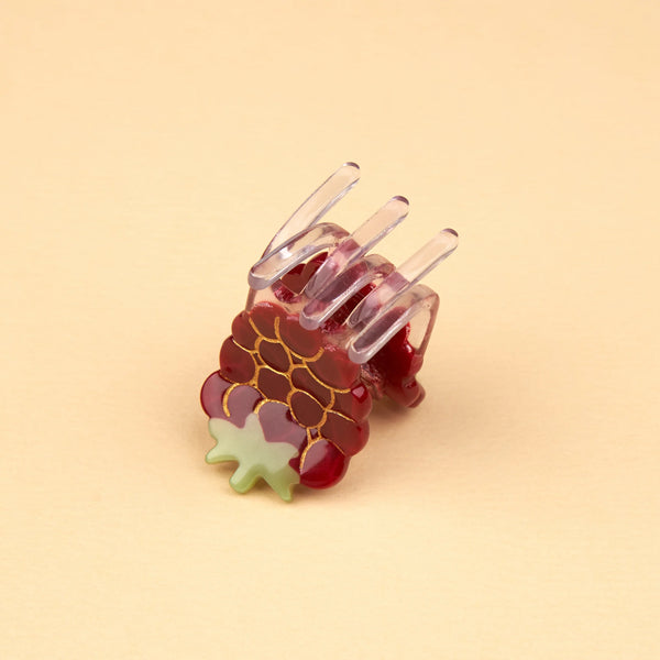 Mini-pince à cheveux Framboise