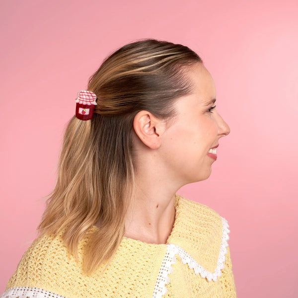 Mini-pince à cheveux Confiture