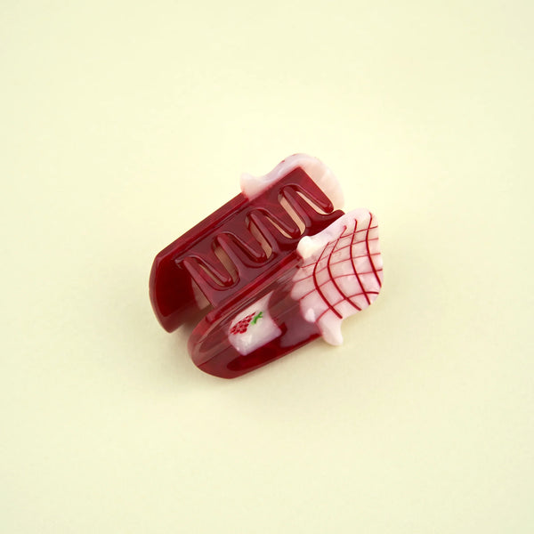 Mini-pince à cheveux Confiture