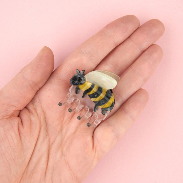 Mini-pince à cheveux Abeille
