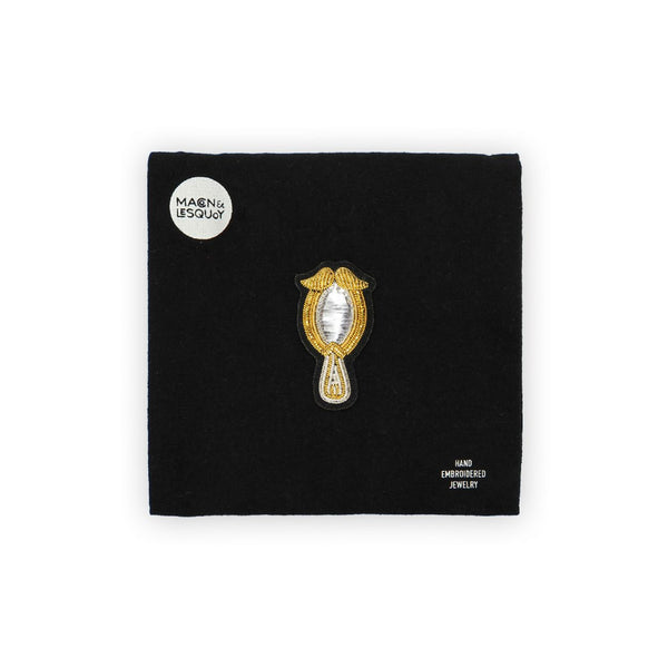 Broche Miroir aux Alouettes