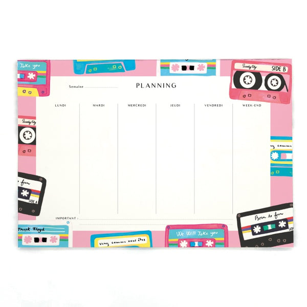 Assortiment de Papeterie Mix Tape