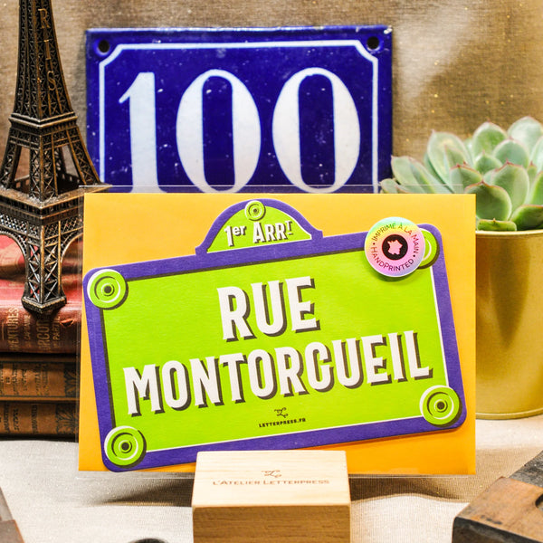 Carte Rue Montorgueil