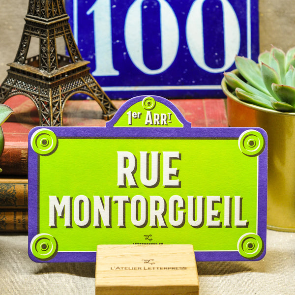 Carte Rue Montorgueil