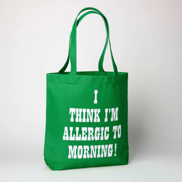 Tote-Bag Snoopy Allergic To Mornings