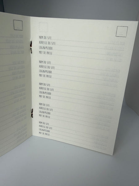 Carnet de Mot de Passe