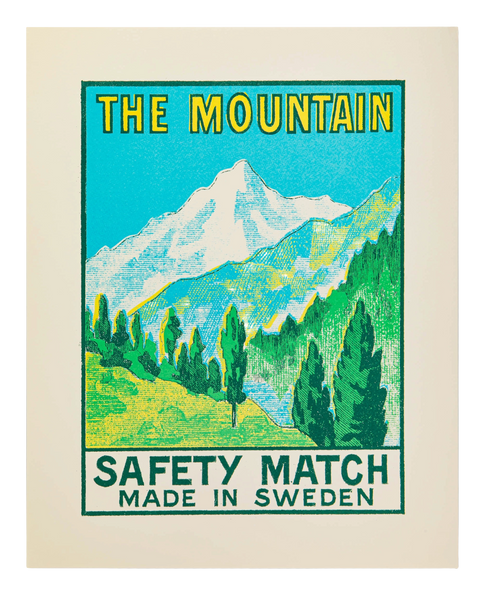 Affiche Mountain