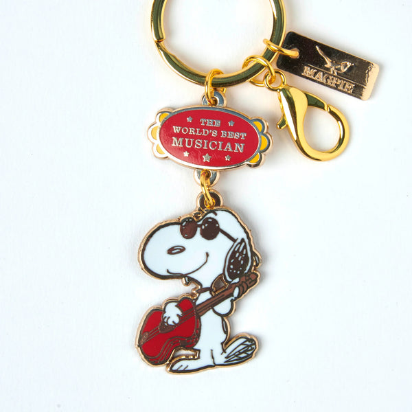 Porte-Clés Snoopy World's Best Musician