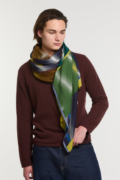 Echarpe de Laine Mystique Lime