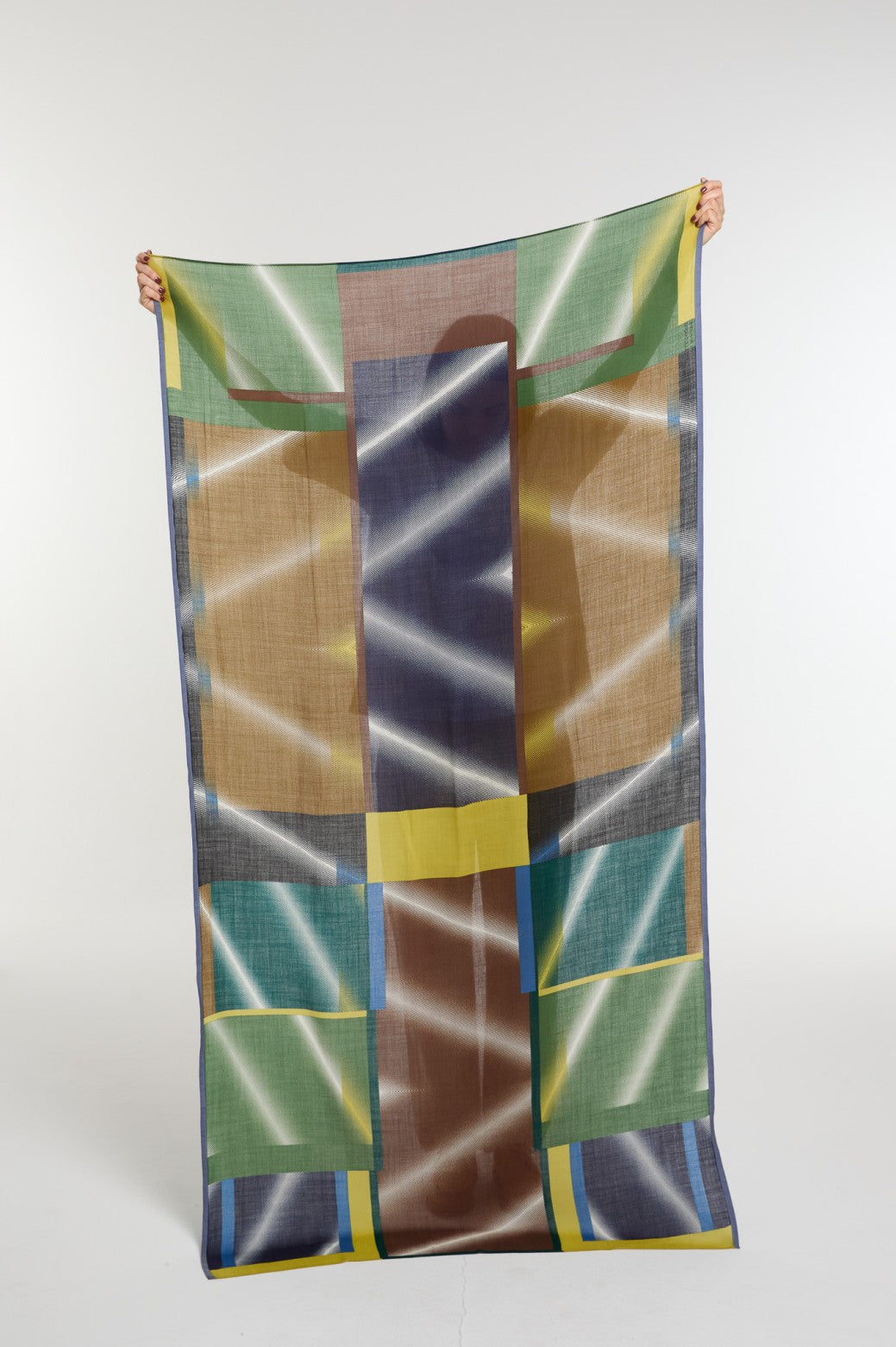 Echarpe de Laine Mystique Lime