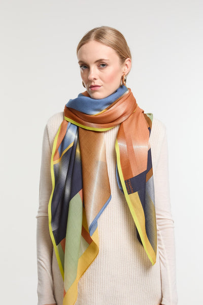 Echarpe de Laine Mystique Pastel