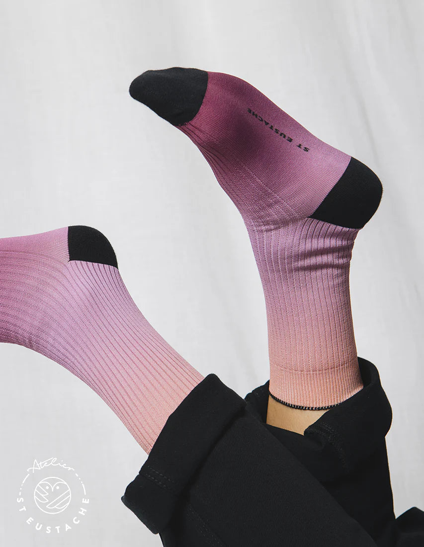 Chaussettes Mixte Violet & Rose