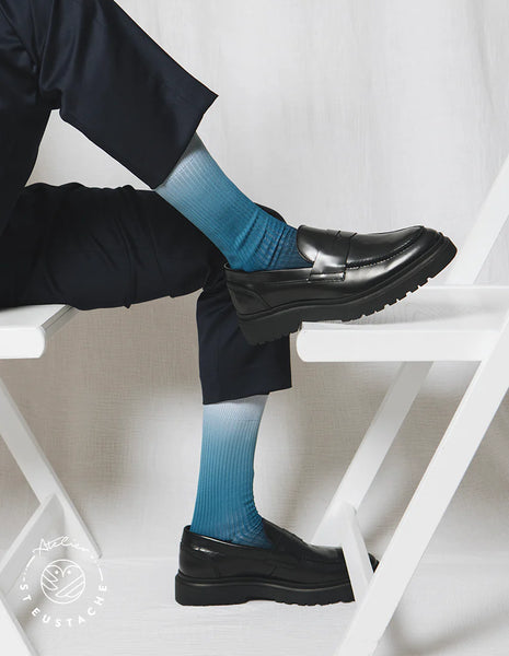 Chaussettes Mixte Bleu & Bleu