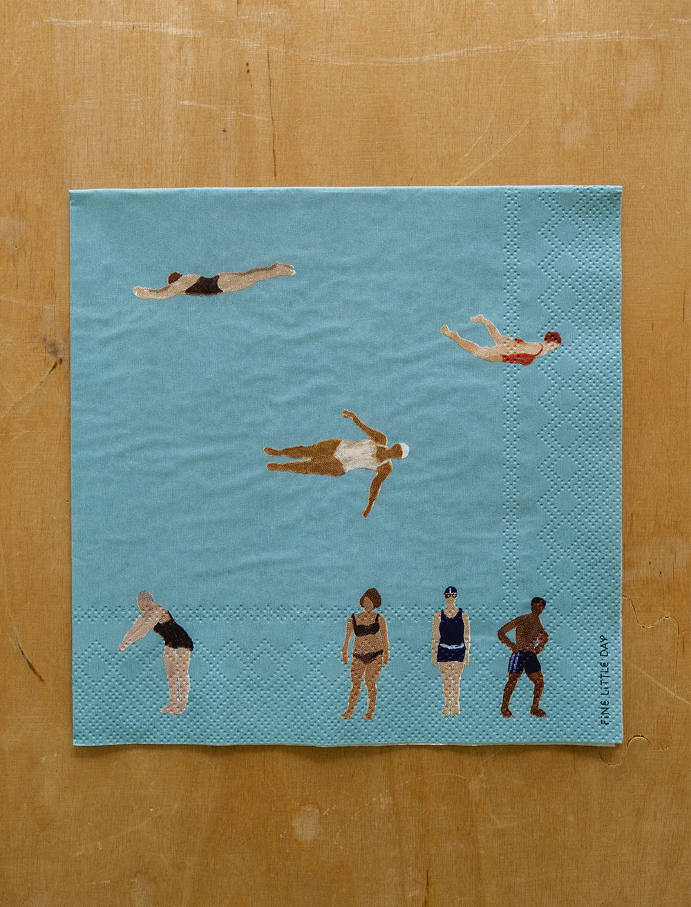 Serviettes en Papier Natation