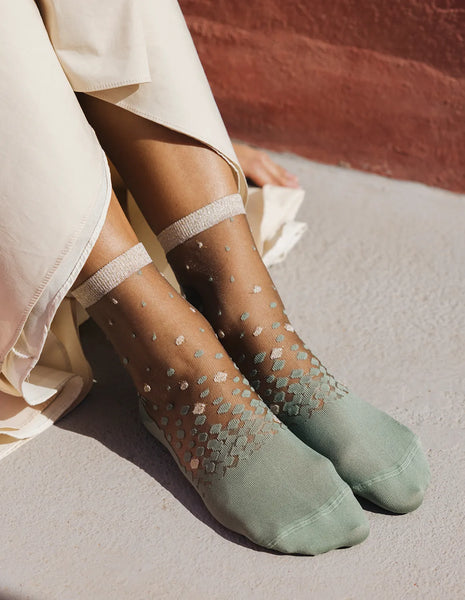 Chaussettes Nakameguro Champagne