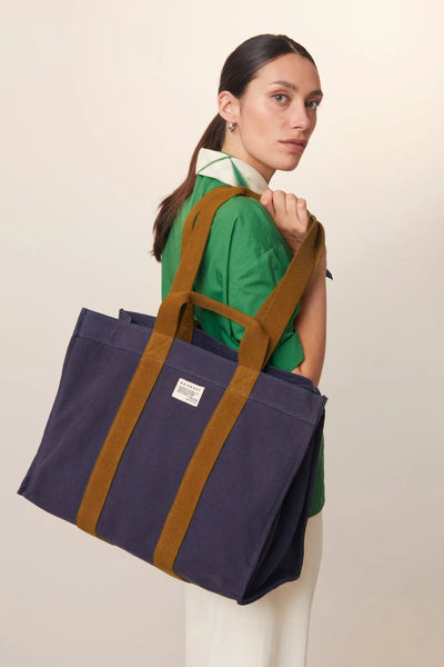 Cabas n°46 Canva Navy Blue