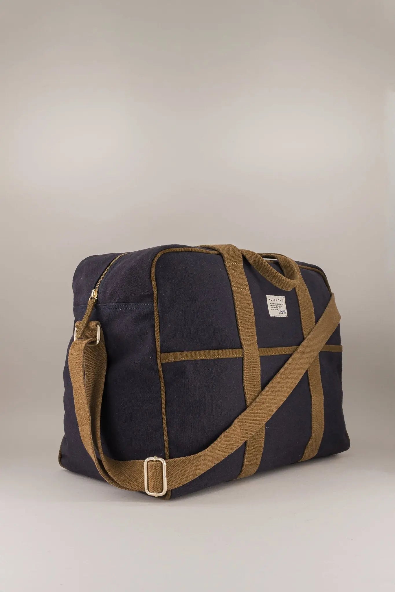 Grand Sac Weekend Canva Navy Blue