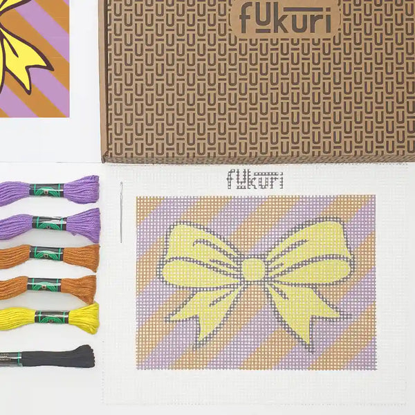 Kit Canevas - Noeud Jaune