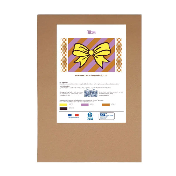 Kit Canevas - Noeud Jaune