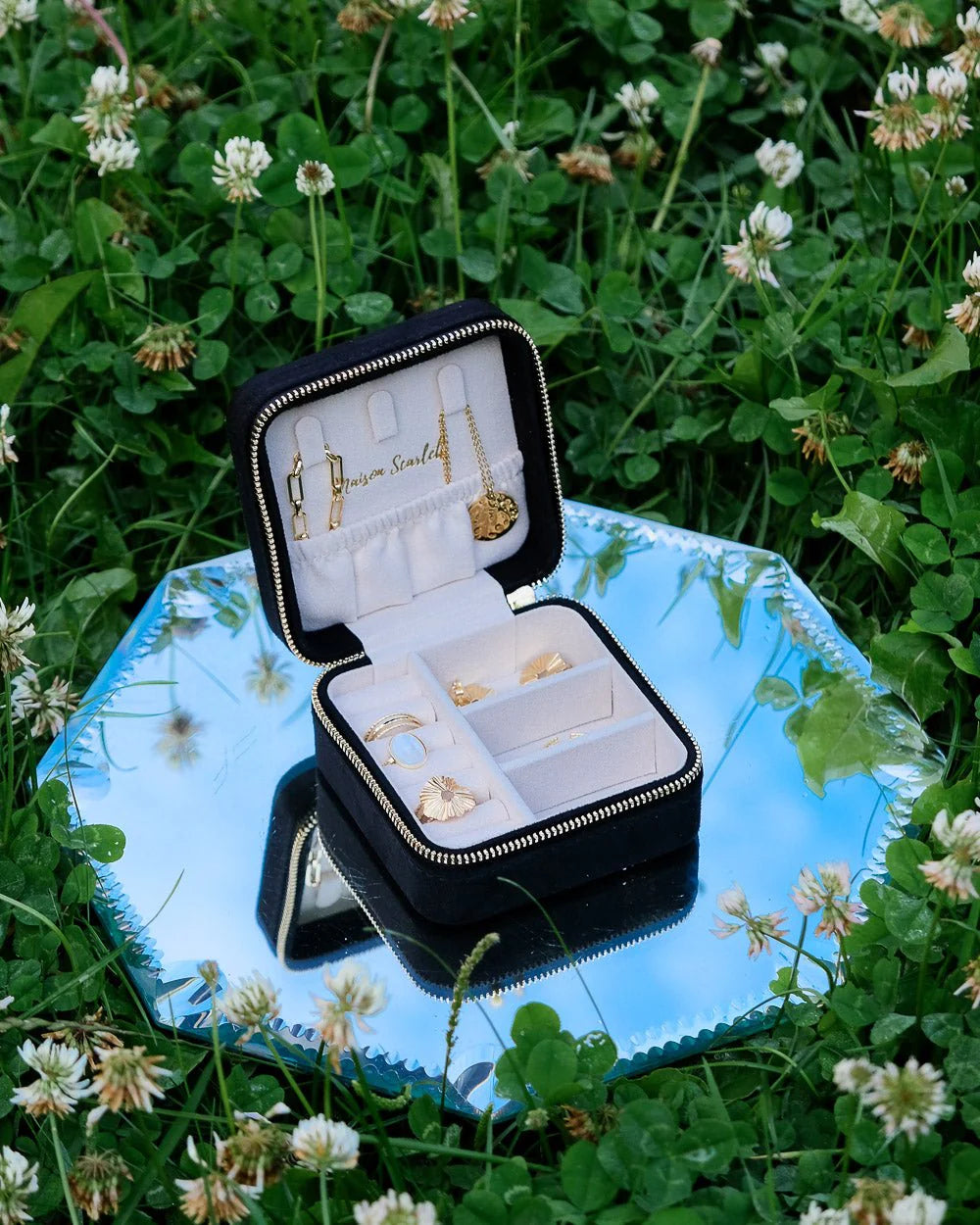 Boîte à Bijoux Corinne - Velours