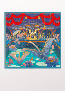 Carré de Soie Bandana - Opera House Blue