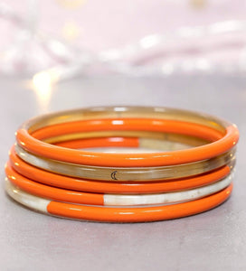 Jonc Lune Orange Vrai