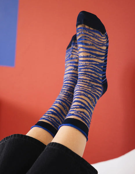 Chaussettes Oresund Bleu