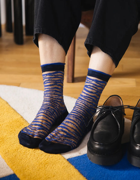 Chaussettes Oresund Bleu