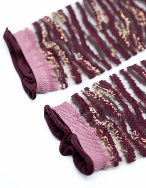 Chaussettes Oresund Bordeaux