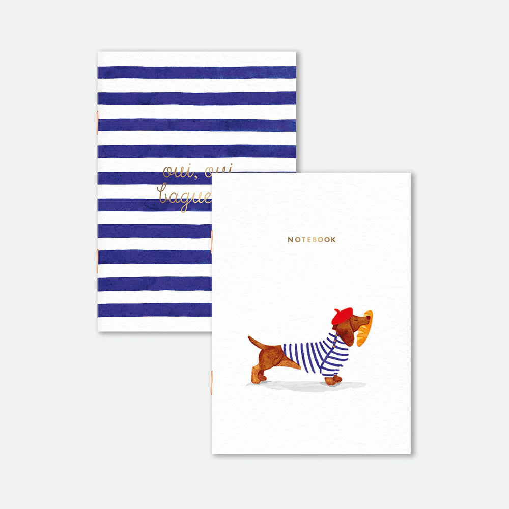 Duo de Carnets Oui Baguette