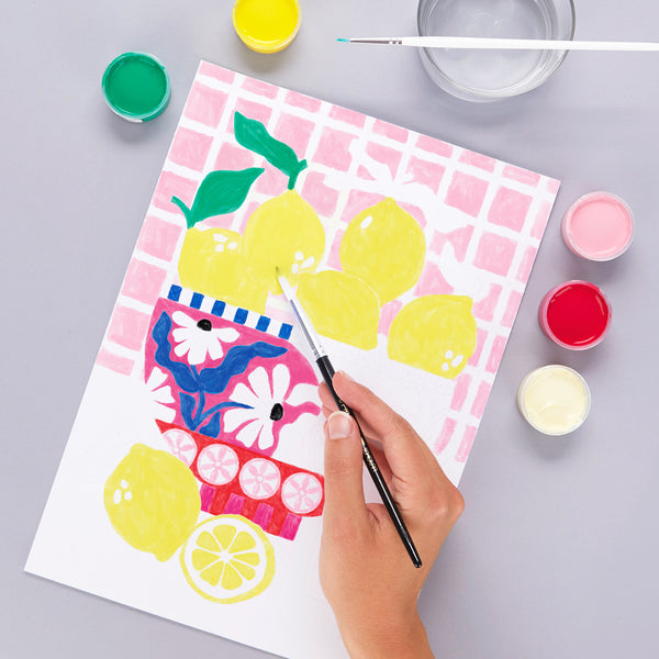Kit de Peinture au Numéro - La Limonade