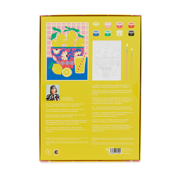 Kit de Peinture au Numéro - La Limonade