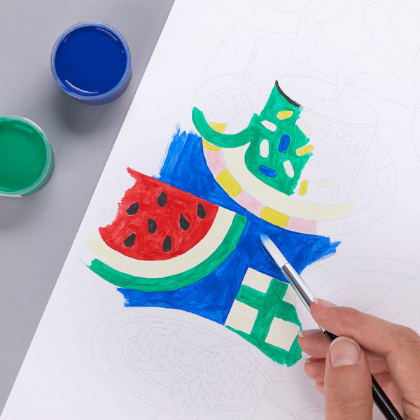 Kit de Peinture au Numéro - Le Petit-Déjeuner