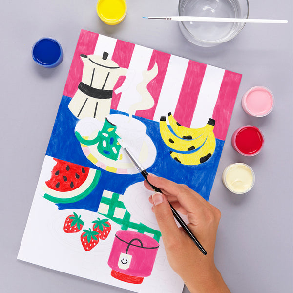 Kit de Peinture au Numéro - Le Petit-Déjeuner