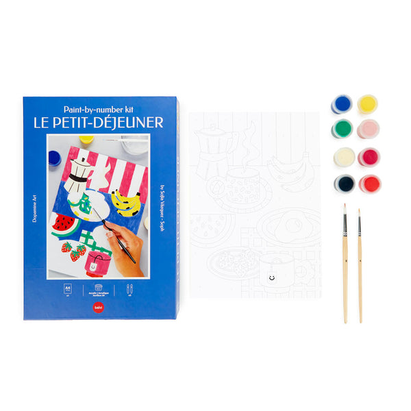 Kit de Peinture au Numéro - Le Petit-Déjeuner